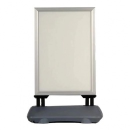 Megállító tábla, poszteres, víztartályos, A1 méret, 59,4x84,1 cm