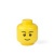 Tárolódoboz, fej, kicsi, LEGO, Boy