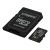 Memóriakártya, microSDXC, 512GB, C10/UHS-I/U3/V30/A1, Gen3, adapter, KINGSTON "Canvas Select Plus"